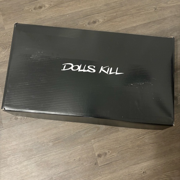 NIB Dolls Kill x Slipknot Platform Boots - Picture 10 of 10